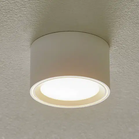 Stropné svietidlá Nordlux Stropné LED svietidlo Fallon, výška 6 cm