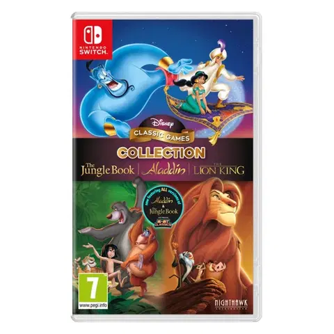 Hry pre Nintendo Switch Disney Classic Games Collection: The Jungle Book, Aladdin & The Lion King NSW