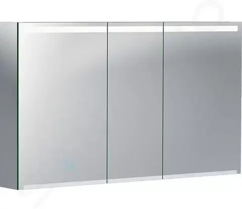Kúpeľňový nábytok GEBERIT - Option Zrkadlová skrinka s osvetlením, 1200x700x150 mm 500.207.00.1
