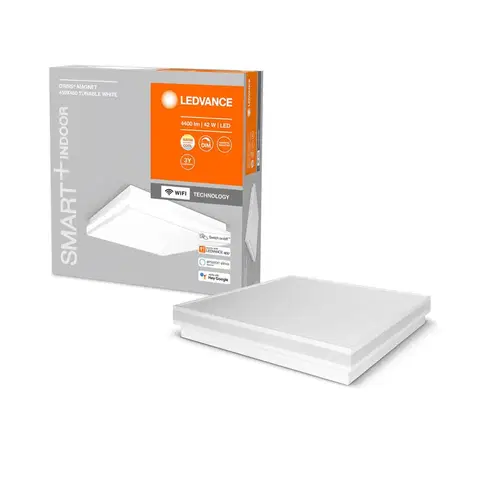 SmartHome stropné svietidlá LEDVANCE SMART+ LEDVANCE SMART+ WiFi Orbis magnet biely, 45x45cm
