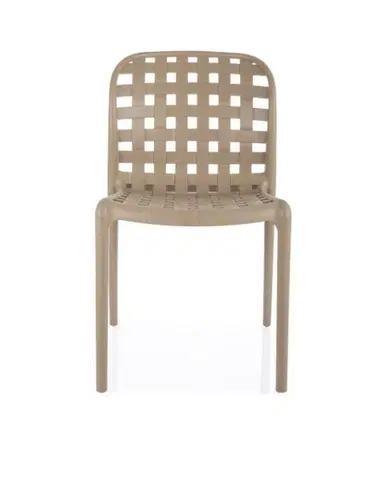 Záhradný nábytok Signal Záhradná stolička STRIP | cappuccino
