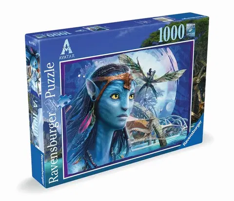 Hračky puzzle RAVENSBURGER - Avatar: The Way of Water 1000 dielikov