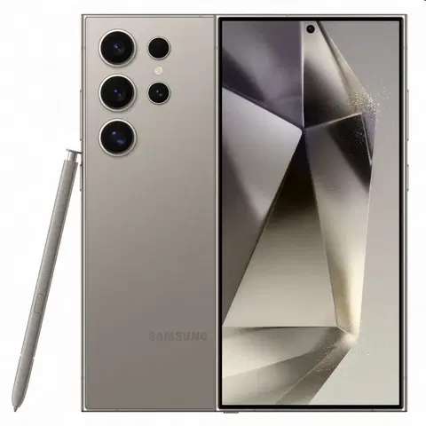 Mobilné telefóny Samsung Galaxy S24 Ultra, 12/512GB, titanium gray