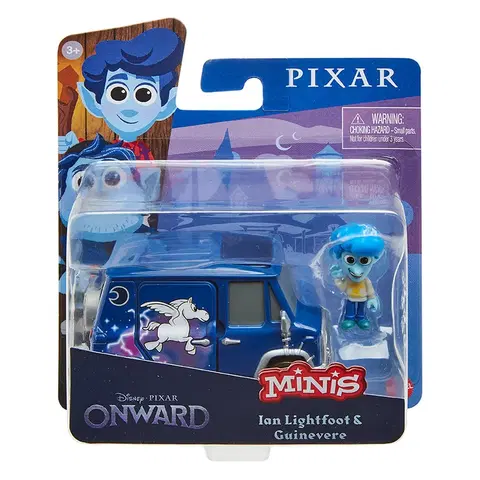 Hračky - rozprávkové figúrky MATTEL - Pixar Frčíme Mini Figúrka A Vozidlo, Mix Produktov