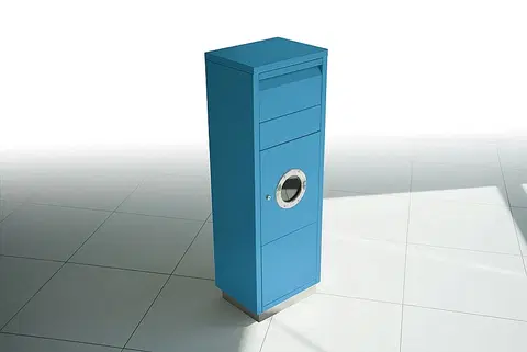 Poštové schránky Radius design cologne Schránka na balíky RADIUS DESIGN (LETTERMANN standing ovation 1 blue 600N) modrá