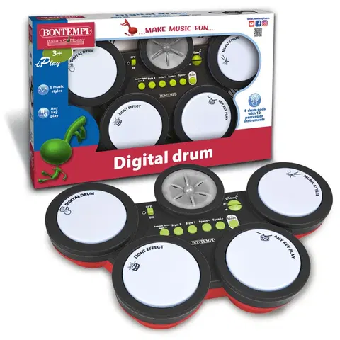 Hudobné hračky BONTEMPI -  Digitálne bicie