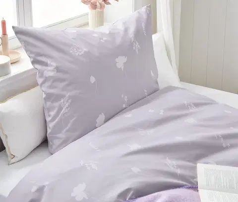 Bedding Prémiová bavlnená posteľná bielizeň, štandardná veľkosť, orgovánová