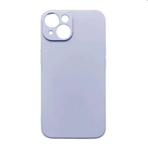 Puzdrá na mobilné telefóny Silikónový kryt MobilNET pre Apple iPhone 15, fialový PGU-5437-IPH-15XXX
