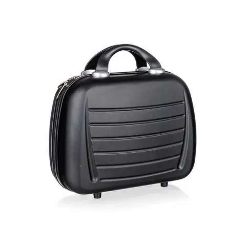 Batohy Pretty UP Cestovný škrupinový kufrík ABS16, veľ. 15, čierna