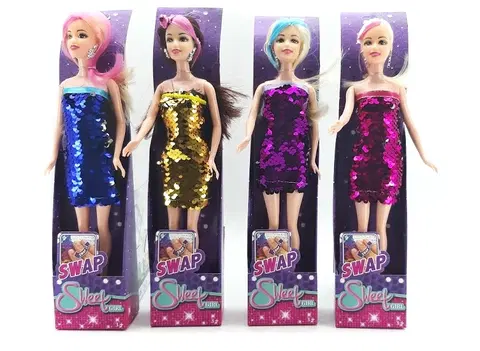 Hračky bábiky WIKY - Bábika Swap 30cm, Mix Produktov