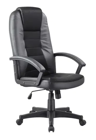 Kancelárske stoličky Kancelárske kreslo K-019 čierne