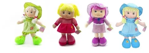 Hračky bábiky WIKY - Spievajúca bábika Natálka 52cm - mix