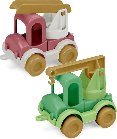Hračky - dopravné stroje a traktory WADER - RePlay Kid Cars súprava hasičského auta a žeriavu