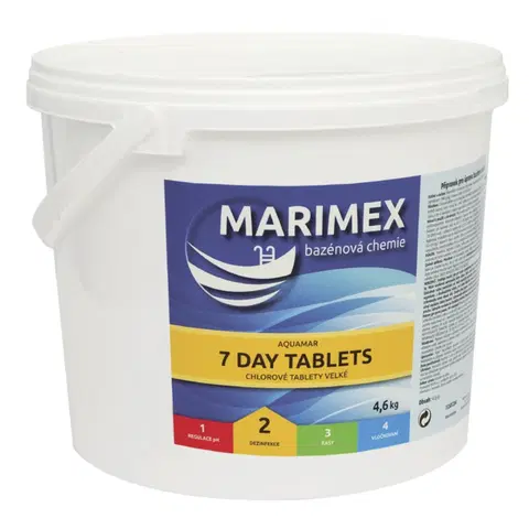 Bazénová chémia MARIMEX 11301203 AQUAMAR 7 DAY TABLETS 4.6 kg