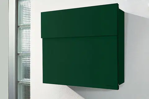 Poštové schránky Radius design cologne Schránka na listy RADIUS DESIGN (LETTERMANN 4 darkgreen 560O) tmavo zelená