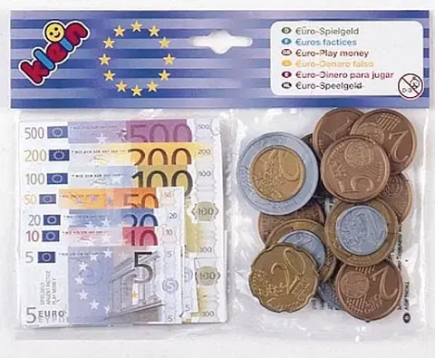 Hračky KLEIN - Euro Bankovky A Mince