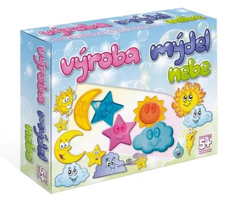 Kreatívne a výtvarné hračky DETIART - Výroba Mydla - Nebo
