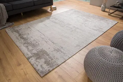 Koberce LuxD Dizajnový koberec Rowan 240x160 svetlobéžový sivý