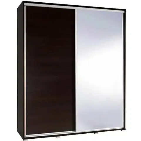 Šatníkové skrine Skriňa Penelopa zrkadlová 155 cm