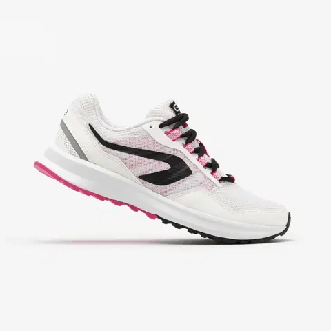 dámske tenisky Dámska bežecká obuv Run Active Grip bielo-ružová