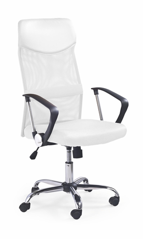 Kancelárske stoličky HALMAR Vire kancelárska stolička s podrúčkami biela
