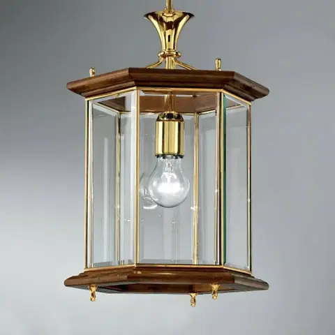 Závesné svietidlá Cremasco Klasická závesná lampa Mona