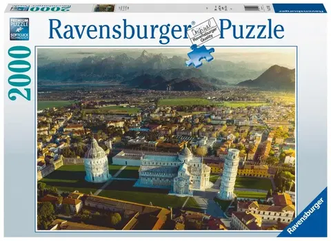 Hračky puzzle RAVENSBURGER - Pisa, Taliansko 2000 dielikov