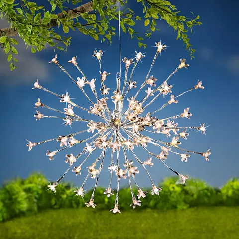 Svietidlá LED závesná dekorácia Čerešňový kvet