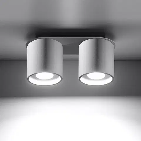Vnútorné osvetlenie Stropná Lampa Orlando 2 WHITE A-056