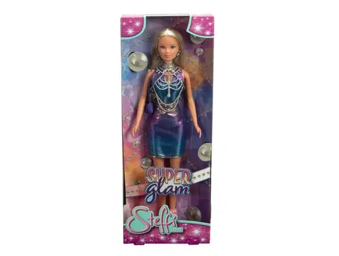 Hračky bábiky SIMBA - Bábika Steffi Super Glam