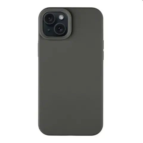 Puzdrá na mobilné telefóny Puzdro Tactical Velvet Smoothie pre Apple iPhone 15, šedé 57983116003