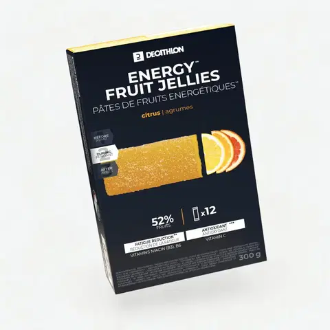činky Energetické ovocné želé citrusové 12 × 25 g