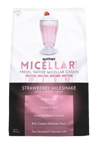 Kazeín (Casein) Micellar Creme - Syntrax 907 g Strawberry