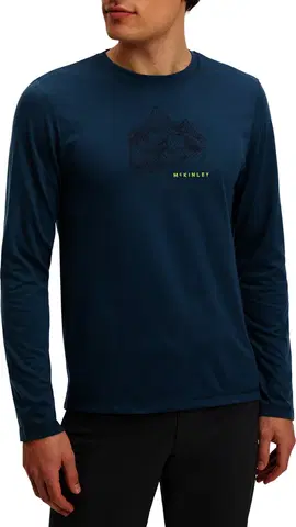 Pánske tričká McKinley Harino LS Shirt XL