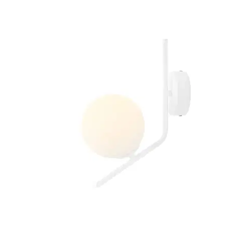 Nástenné svietidlá ALDEX Nástenné svetlo Dione, 1-plameňové, biela