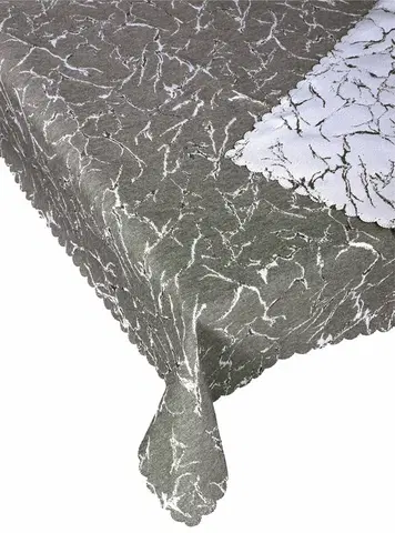 Obrusy Obrus gobelinový, Night, tamavo šedý 120 x 155 cm