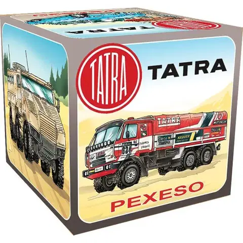 Hračky klasické spoločenské hry MIČÁNEK - Pexeso Tatra v krabičke