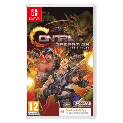 Hry pre Nintendo Switch Contra: Operation Galuga (Code in a Box Edition) NSW