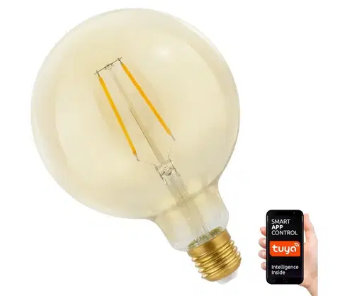 LED osvetlenie  LED Stmievateľná žiarovka E27/5,5W/230V 1700-2700K Wi-Fi Tuya 
