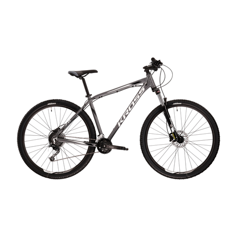 Bicykle Horský bicykel Kross Hexagon 7.0 29" - model 2022 grafitová/biela/čierna - S (17", 174-180 cm)