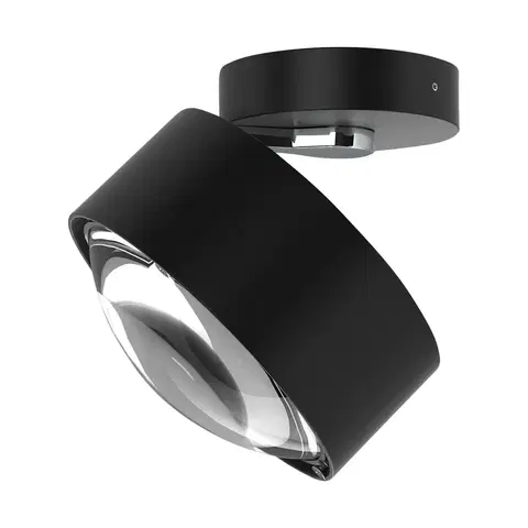 Bodové svetlá Top Light Reflektor Puk Maxx Move LED, číra šošovka, matná čierna