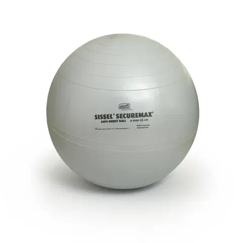 lopty Gymnastická lopta veľkosť 2 cm sivá