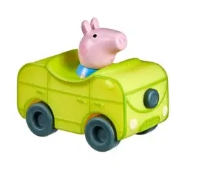 Hračky - rozprávkové figúrky HASBRO - Peppa Pig Žlté auto s Rebekou