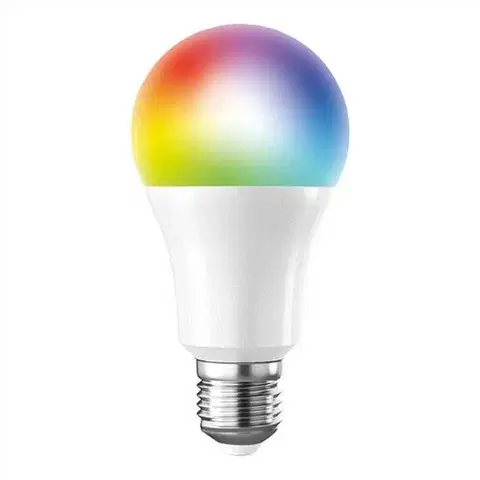 Žiarovky Solight LED SMART WIFI žiarovka, klasický tvar, 10W, E27, RGB, 270°, 900lm WZ531