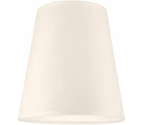 Lampy  Náhradné tienidlo ELLIE E27 pr. 15 cm krémová 