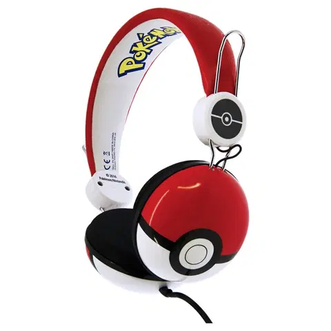 Slúchadlá OTL Technologies detské káblové slúchadlá Pokémon Poké ball