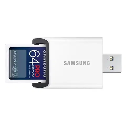Pamäťové karty Samsung SDXC 64GB PRO Ultimate/USB adaptér