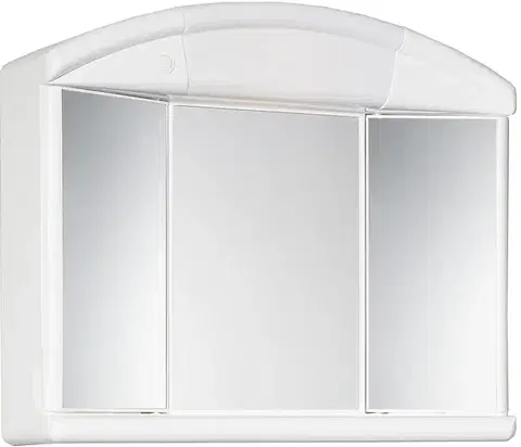 Kúpeľňový nábytok JOKEY Salva biela zrkadlová skrinka plastová 186712320-0110 186712320-0110