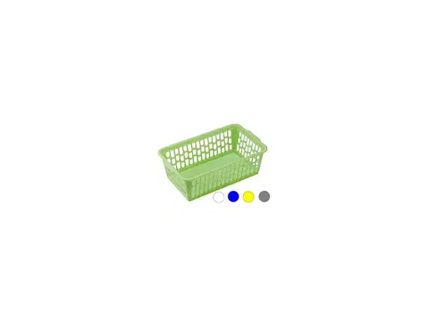 Úložné boxy HEIDRUN - Košík plast 25x15x8 cm rôzne farby