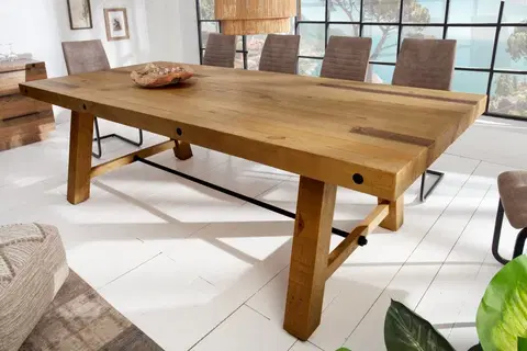 Jedálenské stoly Jedálenský stôl FÉNIX Dekorhome 240x110x76 cm